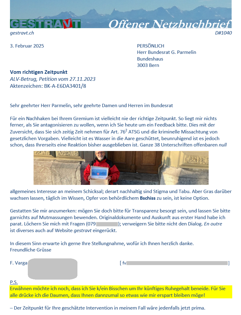 Gestravt Offenes Netzbuch Offener Netzbuchbrief