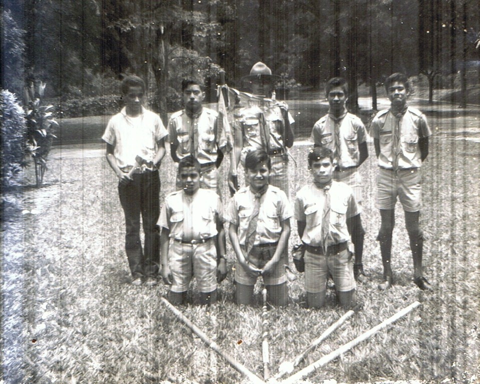 La Patrulla Pericos estan los legendariios Nahum, Ricardo Elias Jefe de Patrulla