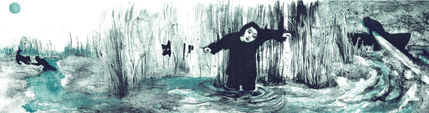 LAND | Lithografisches Faltheft | lithographic booklet | 2009 | 48 x 13 cm