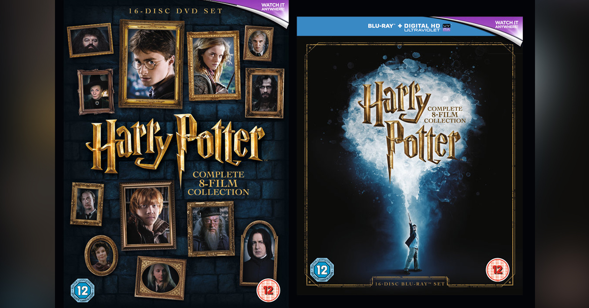 Coffret Harry Potter Intégrale des 8 films en Blu-ray