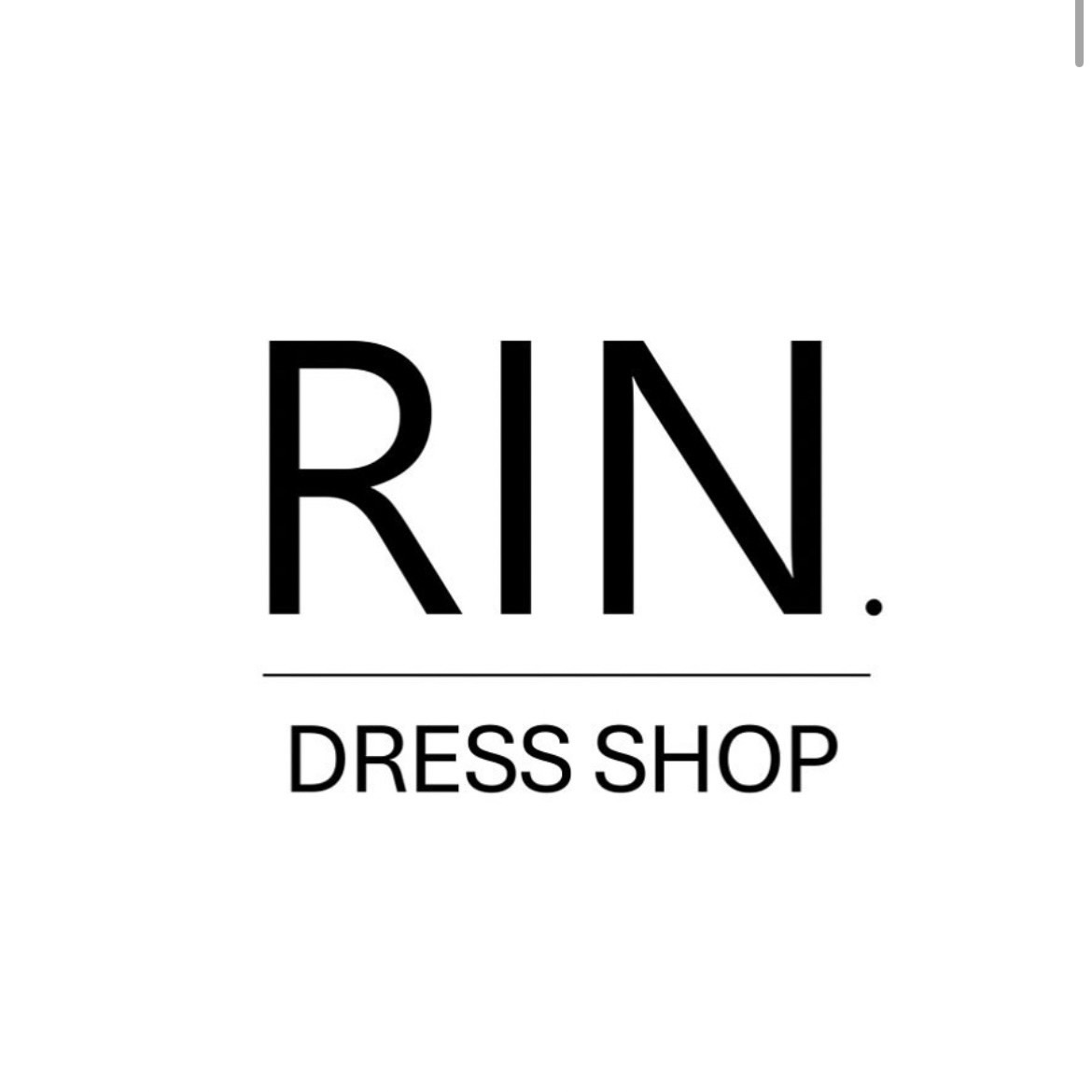 9/27 DRESS SHOP "RIN." がオープンいたします！
