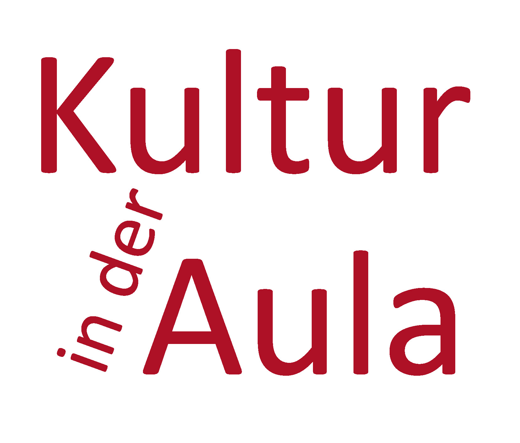 Logodesign für Kultur in der Aula, Grafikbüro Petra Kress in Frankfurt am Main