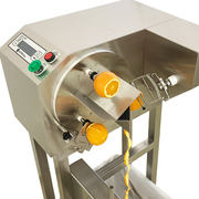 zesteur éplucheur industriel XXL DELMA TECHNOLOGIES en continu automatique expulsion du fruit