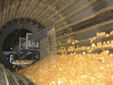 machine à aromatiser chips Delma Technologie Equipement Agroalimentaire