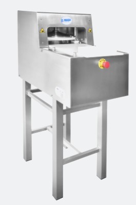 presse à viande semi-automatique  garantit une épaisseur parfaitement uniforme pour la production de steaks, escalopes  solution idéale pour les professionnels de la restauration et de l’industrie agroalimentaire.