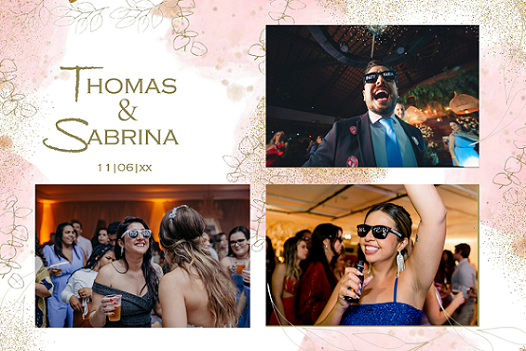 Hochzeit in Ludwigsburg mit gemieteter Fotobox und kostenlosem Drucklayout