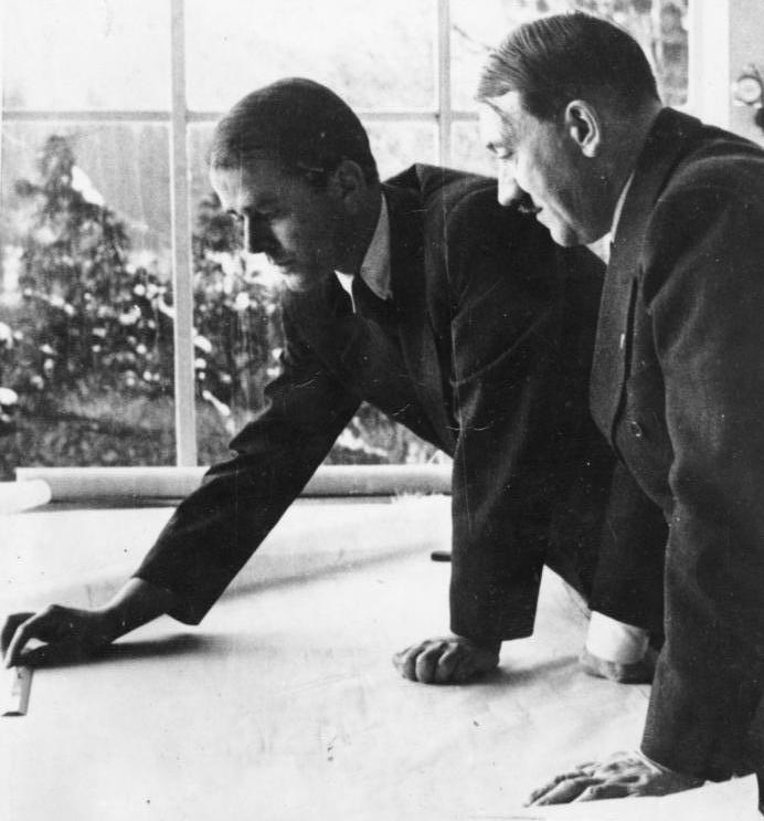 architetto Speer con Hitler