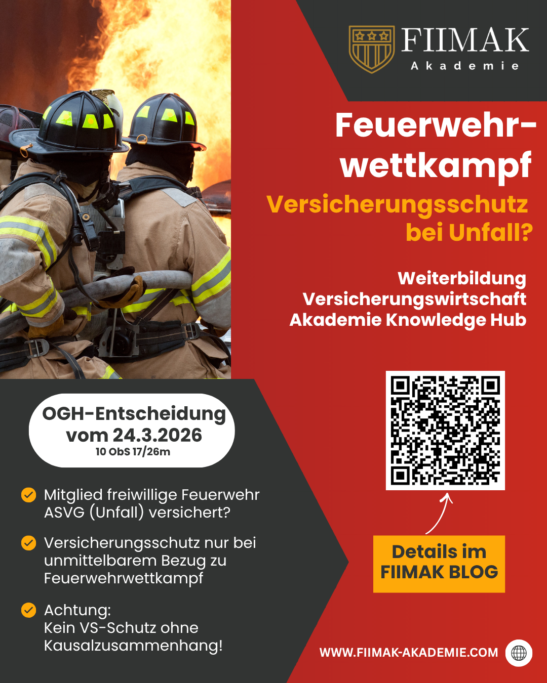 Versicherungsschutz und Feuerwehrwettkampf?