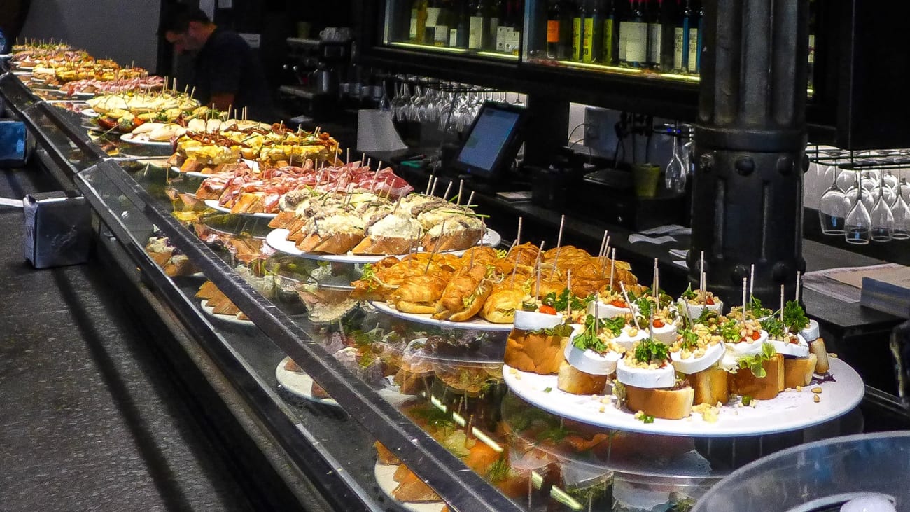 Tapas ou Pintxos à DONOSTIA 