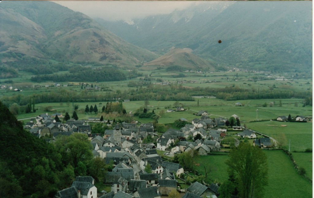 Osse en vue du Poey de l'autre côté du Vallon