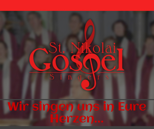 Die Sankt Nikolai Gospelsingers haben einen neuen Internetauftritt