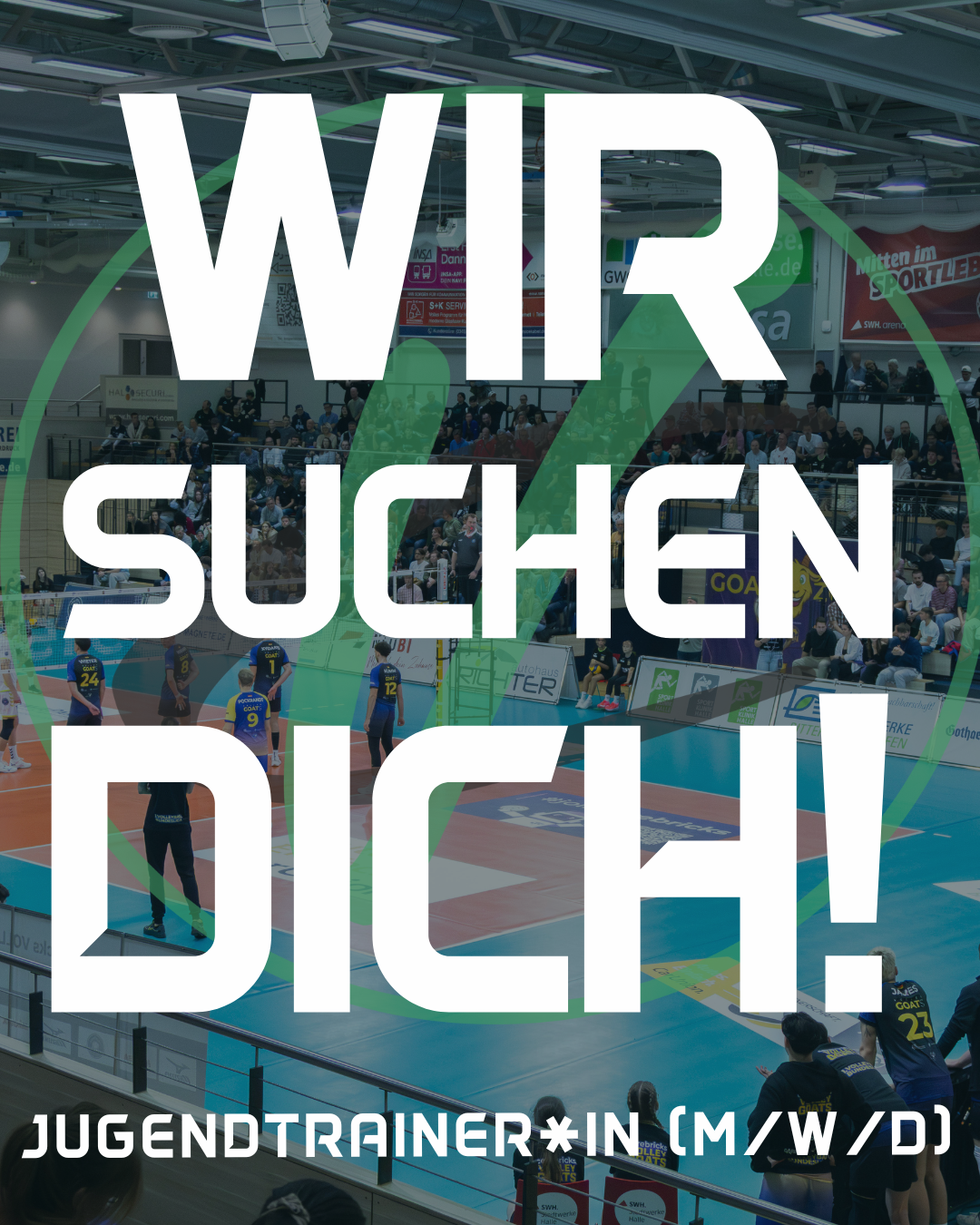 Wir suchen DICH –Jugendtrainer*in!