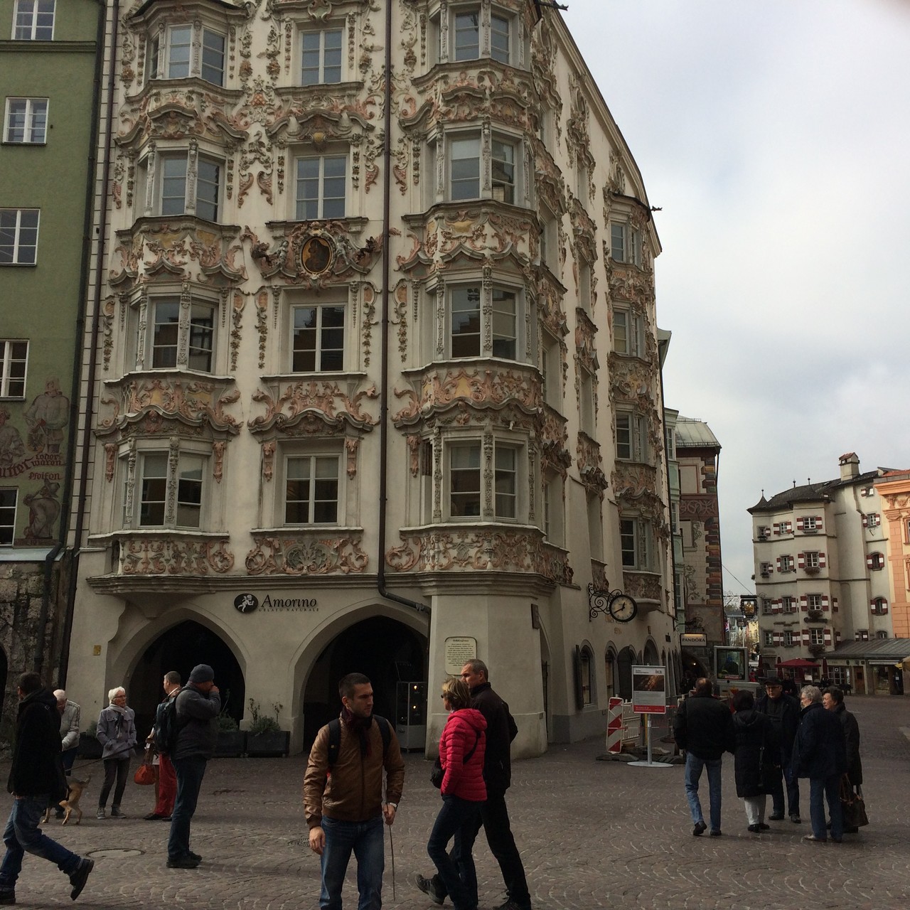 In der Altstadt von Innsbruck