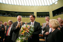 Ministerpräsident David McAllister nach seiner Wahl / Bild: Laurence Chaperon (www.chaperon.de)