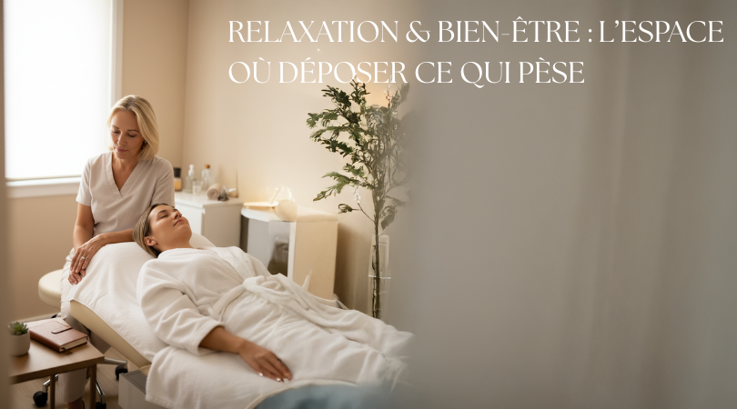 Relaxation & bien-être : l’espace où déposer ce qui pèse