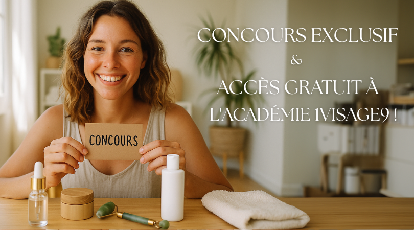 Un été pour rayonner : concours exclusif & accès gratuit à l'académie 1Visage9 !