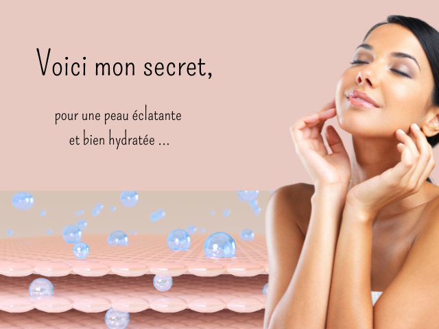 Connaissez–vous mon secret pour garder mon visage lumineux et hyper hydraté ?