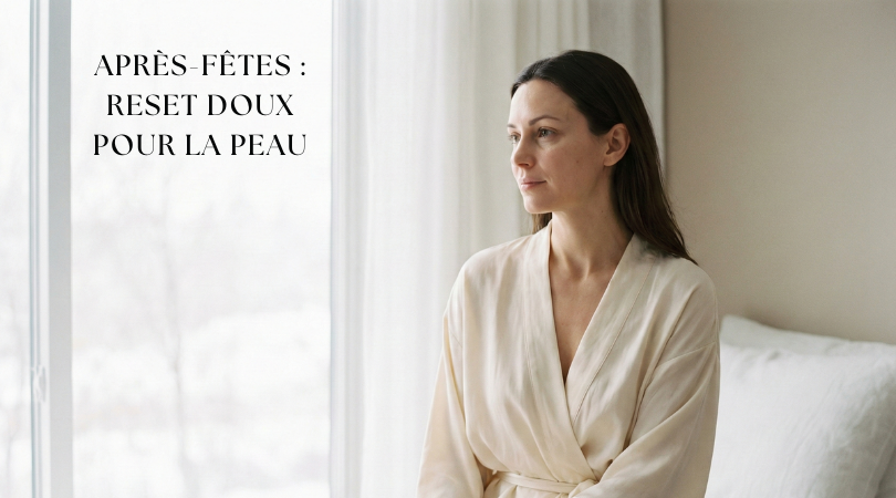 Après-fêtes : reset doux pour la peau — barrière cutanée, sommeil et routine 5–10–20 min