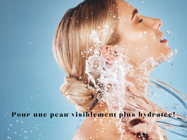 L’hydratation de votre visage pour une peau rebondie, repulpée, et éclatante