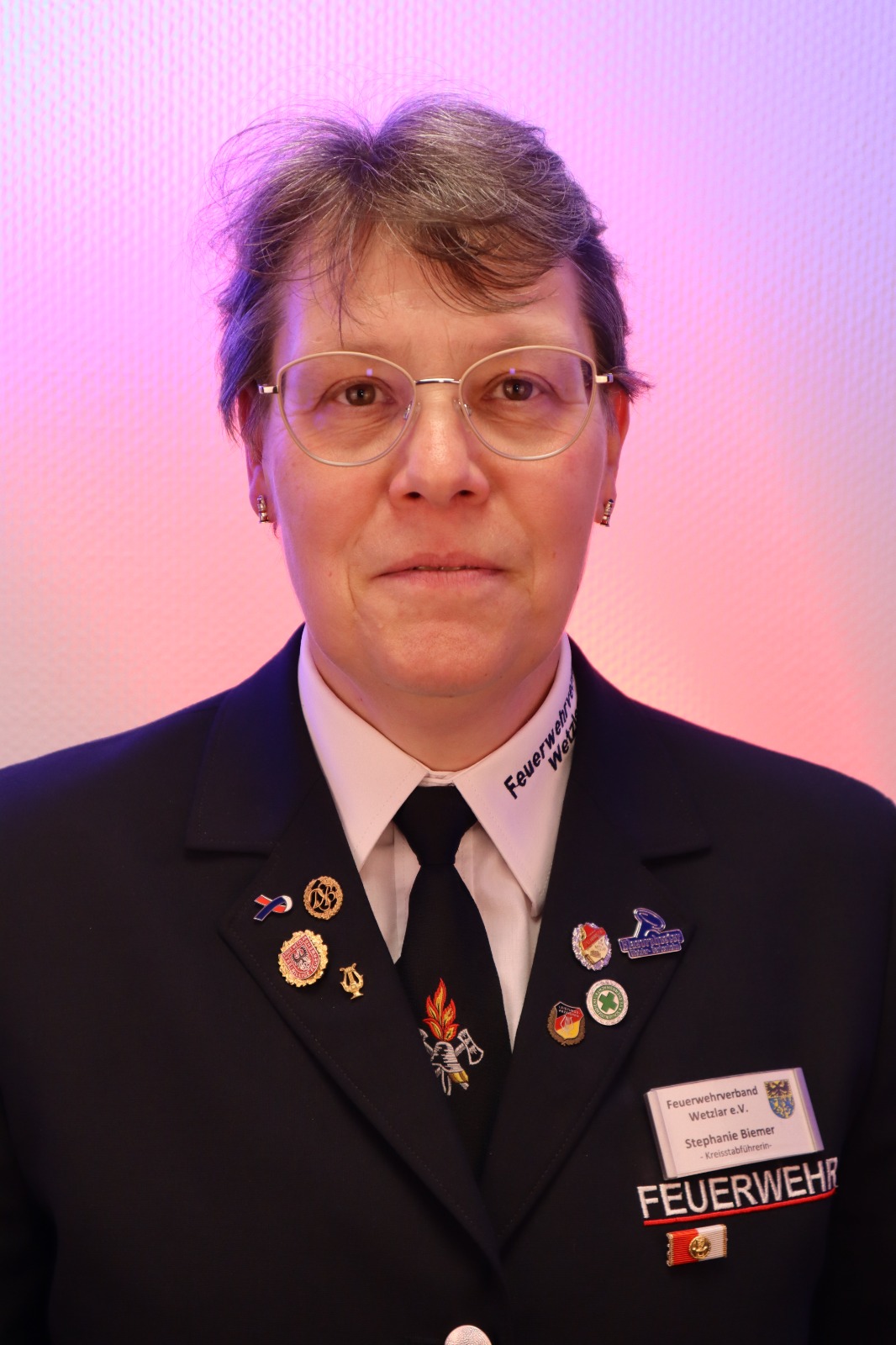 Stephanie Biemer vom Feuerwehrverband Wetzlar e. V. 