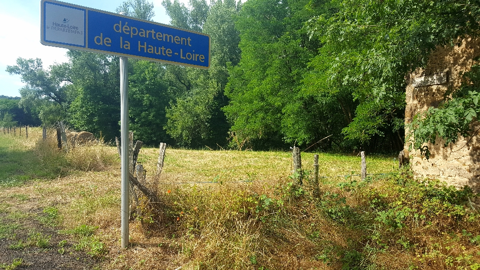 Arrivée en Haute Loire, pourquoi haute? J'ai compris après!