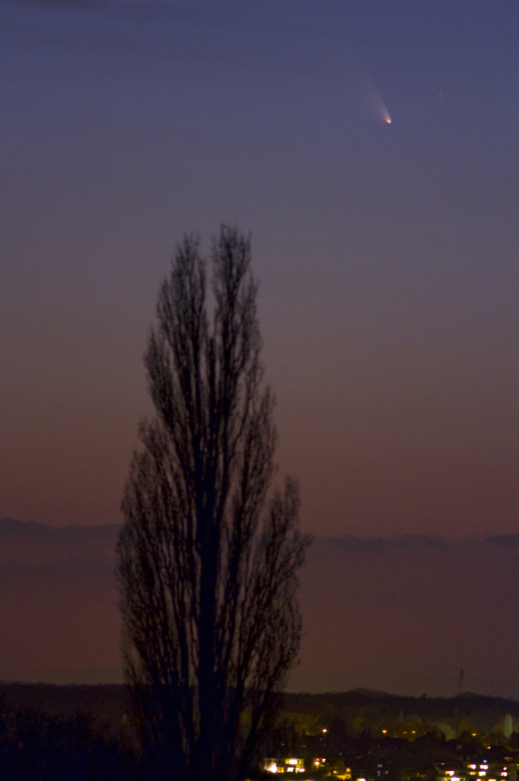 Komet C/2011 L4 (Panstarrs) II Astrofotografie in Nordrhein Westfalen