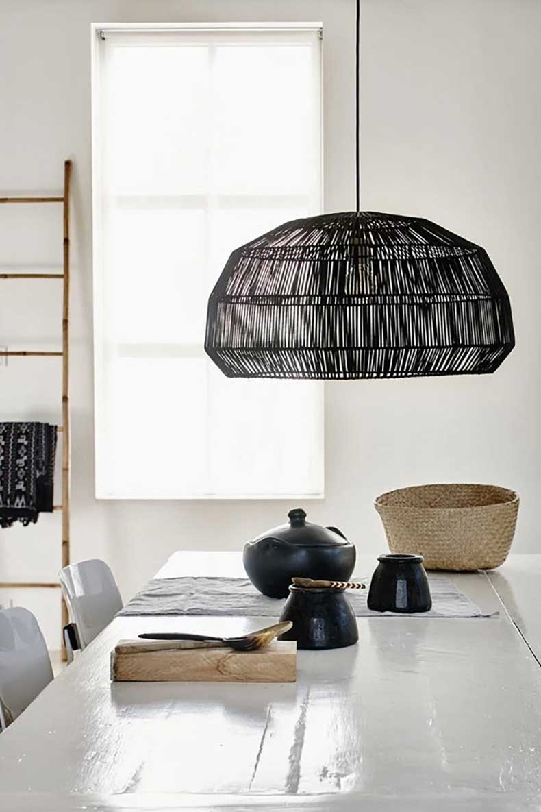 Danaé Balland décoration blog rotin Suspension Nama Ay Illuminate