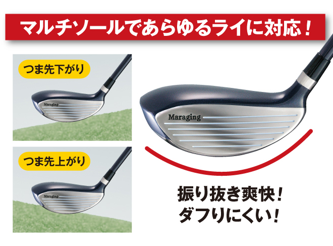 ファンタストプロ TICNユーティリティー 6番 UT-06 短尺 カー