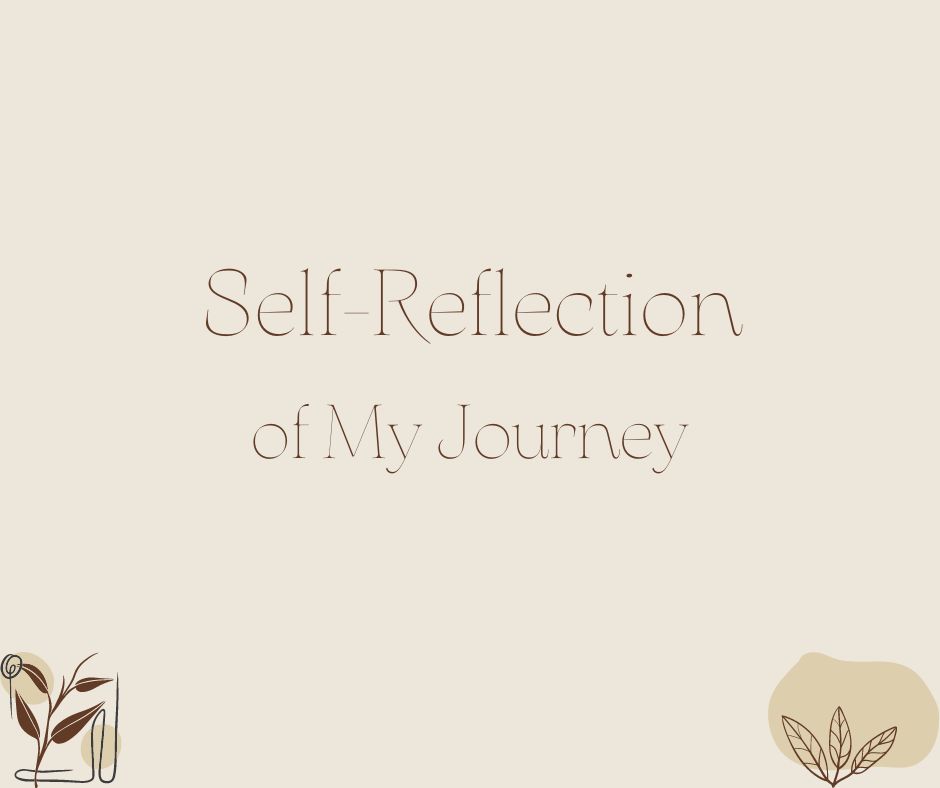 Self-Reflection Of My Journey