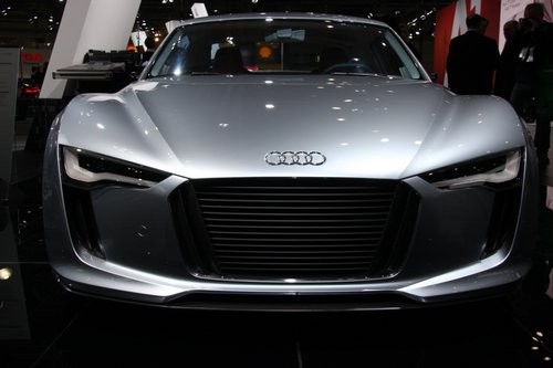 Audi e-tron auf der Automesse AMI Leipzig 2010