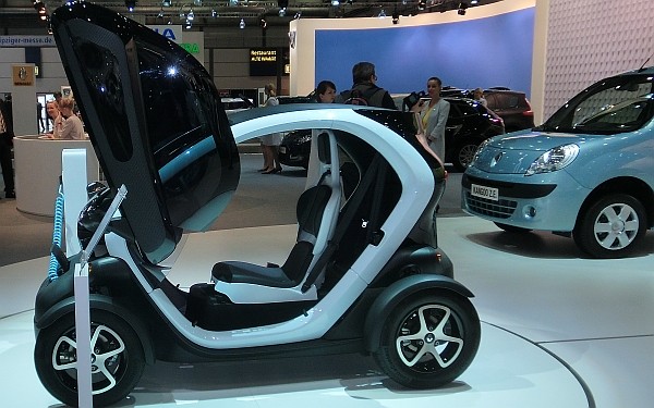 Renault Twitzy mit Seitenfenster