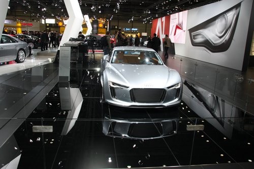 Audi e-tron auf der Automesse AMI Leipzig 2010