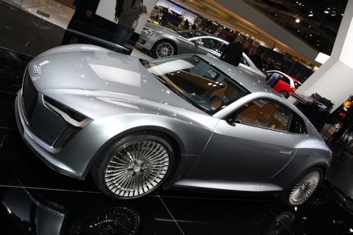 Audi e-tron auf der Automesse AMI Leipzig 2010