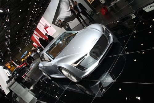Audi e-tron auf der Automesse AMI Leipzig 2010