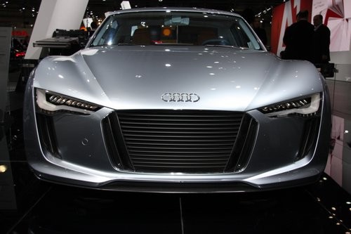 Audi e-tron auf der Automesse AMI Leipzig 2010