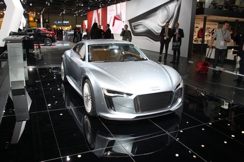 Audi e-tron auf der Automesse AMI Leipzig 2010