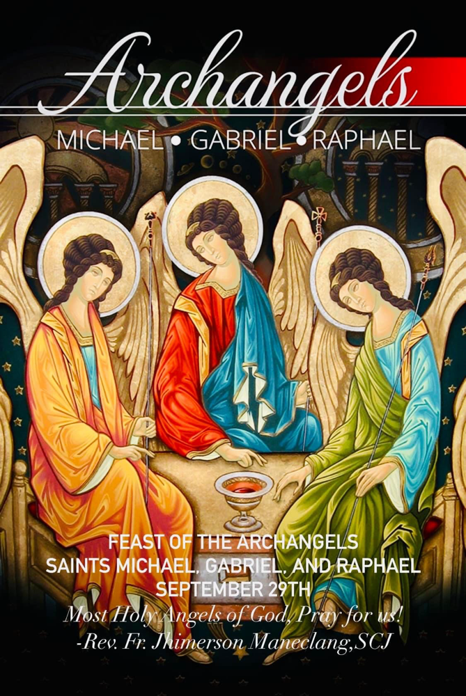 Prayer for the Feast Day of Saints Michael, Raphael, and Gabriel the