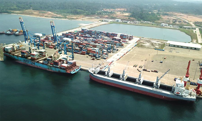 Le Port en eaux profondes de Kribi