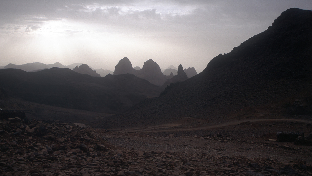 Hoggar-Gebirge in Algerien