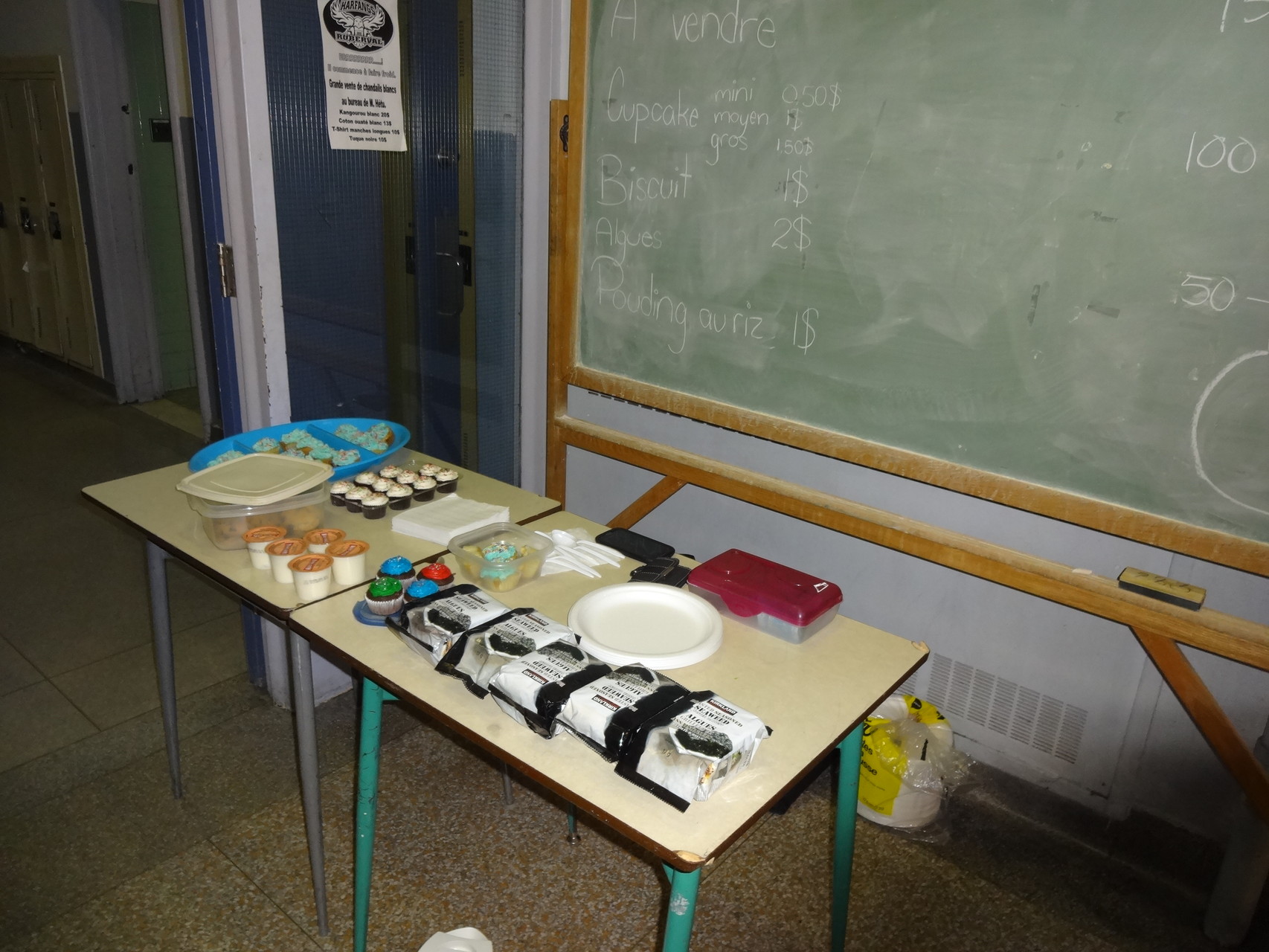 Vente de cupcakes pour l'organisme Autism Speaks!