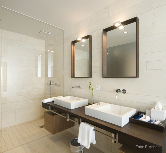 Al Porto Suite Badezimmer, Marina Lachen