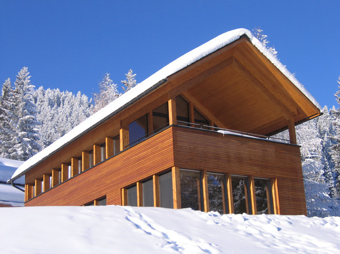 Neubau Ferienhaus Brambrüesch GR