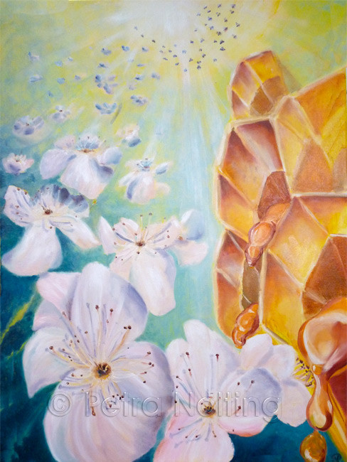 Bienenflug - Petra Nolting