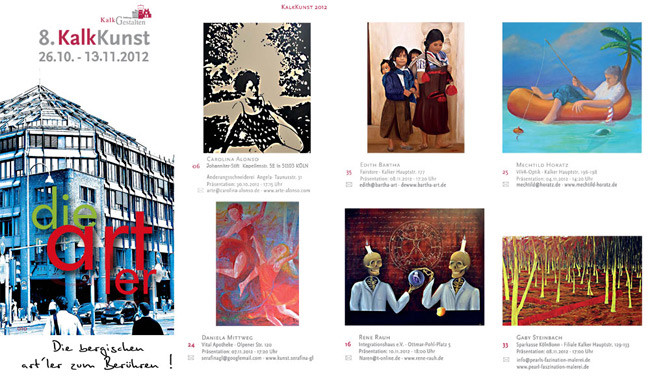8. KalkKunst 2012 - die artler