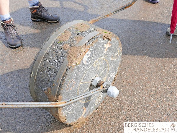 Die ersten Gebrauchsspuren sind zu sehen