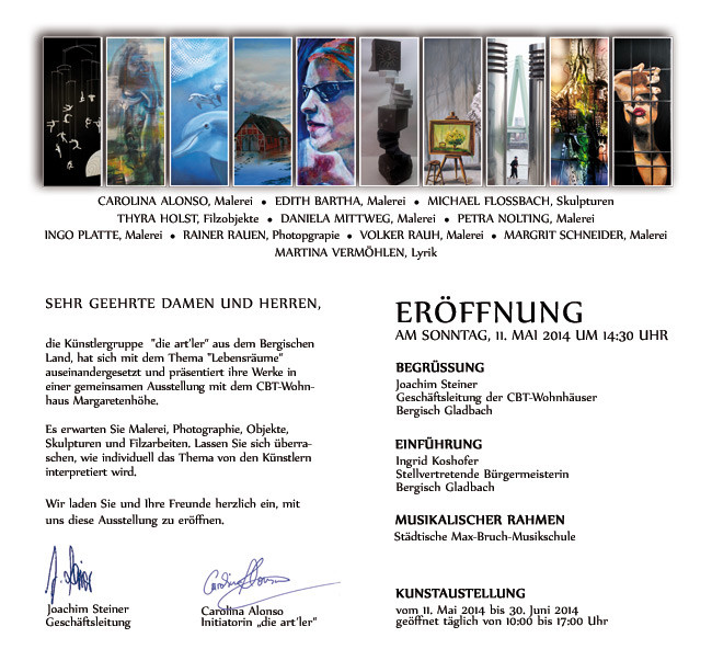 Flyer die artler - LebensRäume