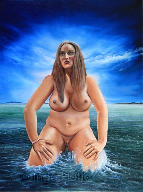 Venus - Ingo Platte, Öl auf Leinwand