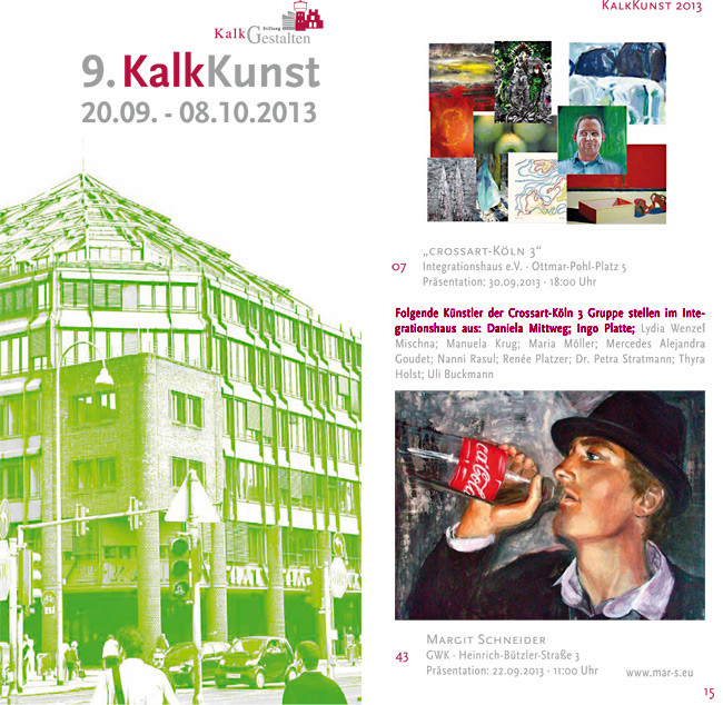 KalkKunst - die artler - Künstler sind dabei