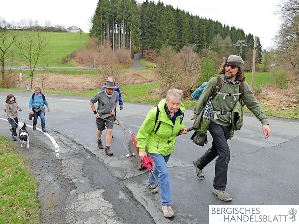 Steil geht es hinauf nach Thier