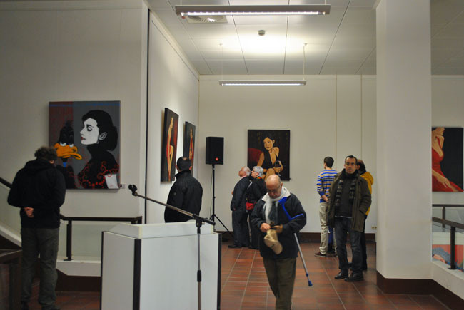 Vernissage 21. Febr. 2013 im Landgericht Köln